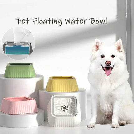 Floating splash-proof dog and cat water bowl with anti-spill design – Petpexi USA

