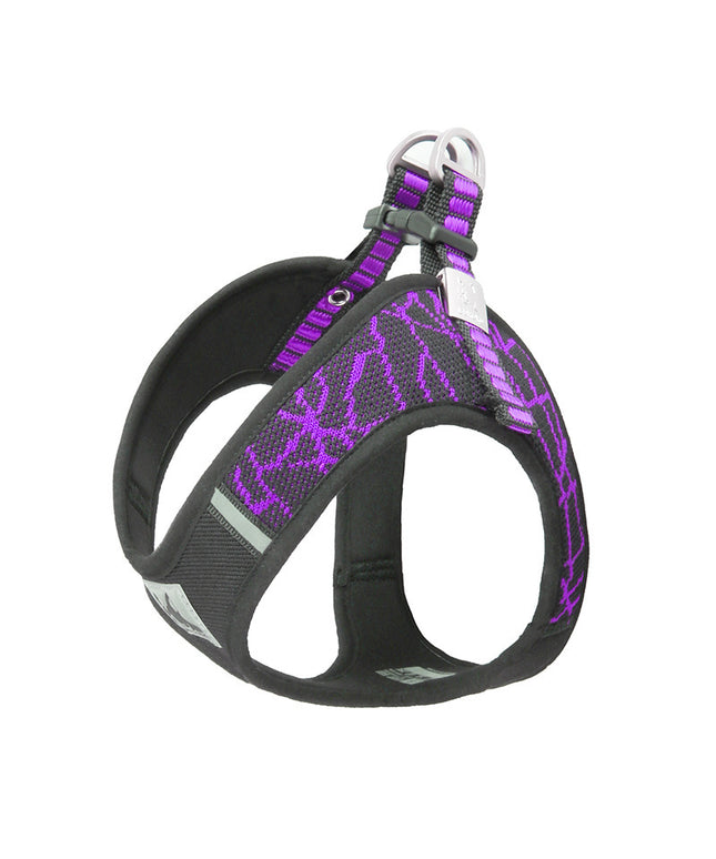 Adjustable chest harness and pet leash made of flying woven fabric for dogs, cats, and rabbits, reflective and comfortable | Petpexi