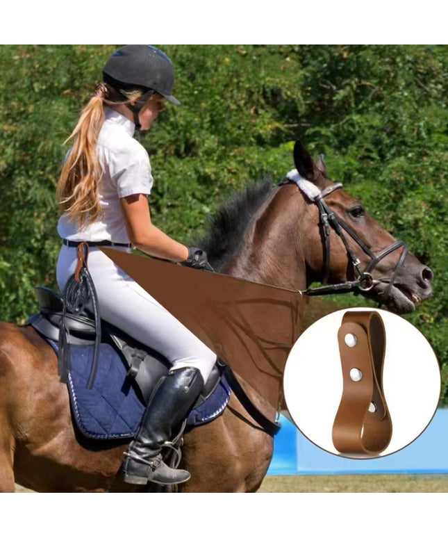 Horse Riding Whip Bundle Belt – Black or brown artificial leather belt with secure fixing clip, premium equestrian accessory from www.petpexi.com with fast & free USA shipping.

