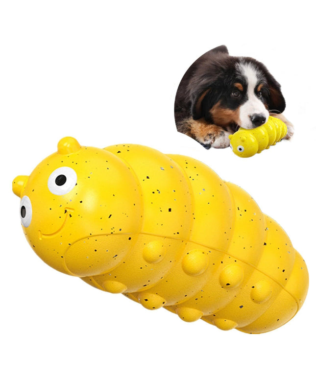 Indestructible squeaky dog chew toy for aggressive chewers, medium size, food-grade material, available at www.petpexi.com with free USA shipping