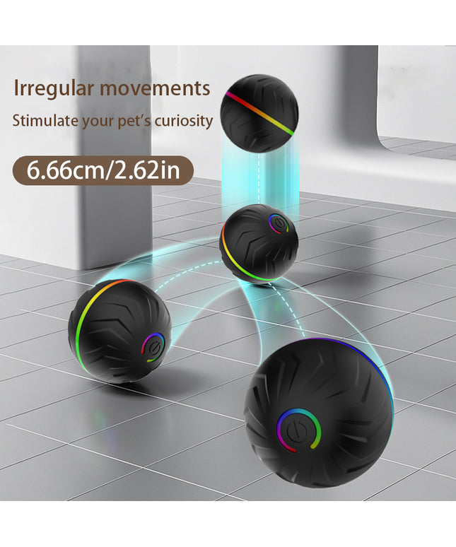 Intelligent Gravity Bouncing Dog Toy Ball in multiple colors – durable rubber smart toy from www.petpexi.com with fast and free USA shipping

