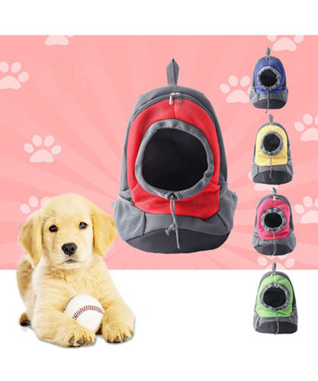 Comfortable Mesh Pet Sling Backpack for Small Dogs & Cats – Travel Carrier from Petpexi with Breathable Fabric & Padded Strap


