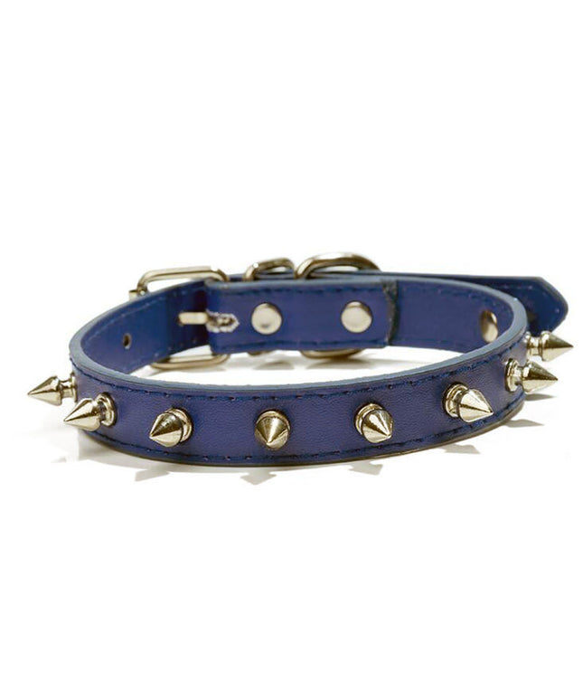 Multicolor PU leather dog collar with sparkling artificial diamonds, breakaway buckle, comfortable and stylish for pets

