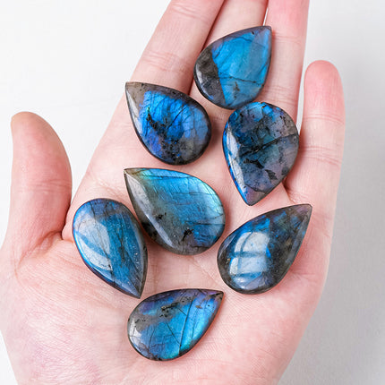 Natural labradorite crystal blue light stone droplet from www.petpexi.com – premium healing gemstone with Fast & Free USA Shipping.

