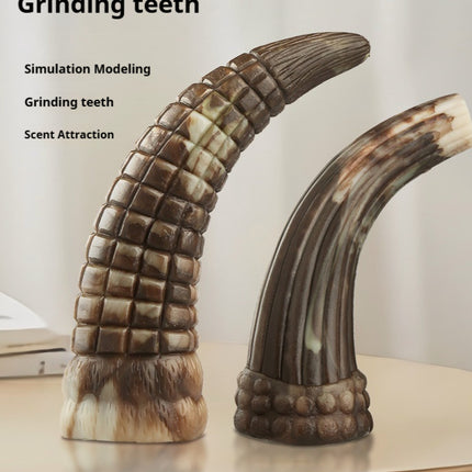 Premium Natural Ox Horn Dog Chew from www.petpexi.com – durable chew toys for dogs with dental care benefits, perfect as tough dog toys or anxiety dog toys, rivals Kong dog toy, Chuckit ball, ZippyPaws toy, Tug-E-Nuff, and dog puzzle toys, with fast, free US shipping.