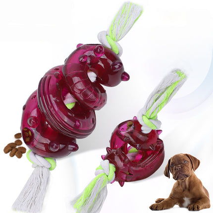 New Dog Bite Leakage Toy – Durable chew toys for dogs with treat leakage, interactive play, and teeth grinding resistance | www.petpexi.com