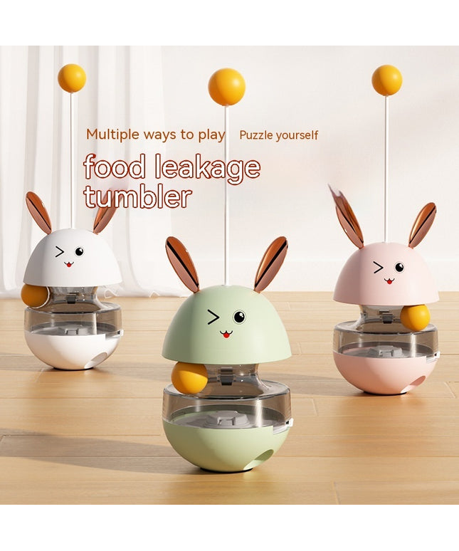 Colorful New Pet Tumbler Toy Cat Turntable made of ABS and PP with interactive design, available at Petpexi with fast free shipping in USA

