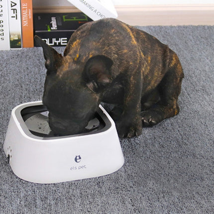 Non-wet mouth floating water bowl for dogs and cats – 1.5L spill-proof design for home or car use – BPA-free – www.petpexi.com

