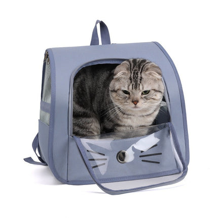 Pet Cat Carrier Bag breathable portable backpack for cats and small dogs by www.petpexi.com

