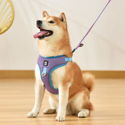 Pet Dog Harness Puppy Adjustable Breathable Mesh Reflective Saddle for Small & Medium Dogs & Cats | Petpexi