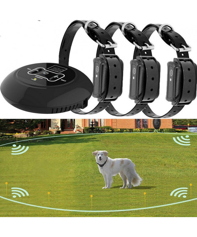 Smart Wireless Dog Fence & Bark Stopper – Waterproof GPS Pet Trainer | petpexi.com