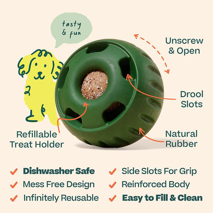 Silicone slow feeder bowl for dogs and cats in green – chew-safe, easy-clean pet tray from www.petpexi.com with fast free USA shipping

