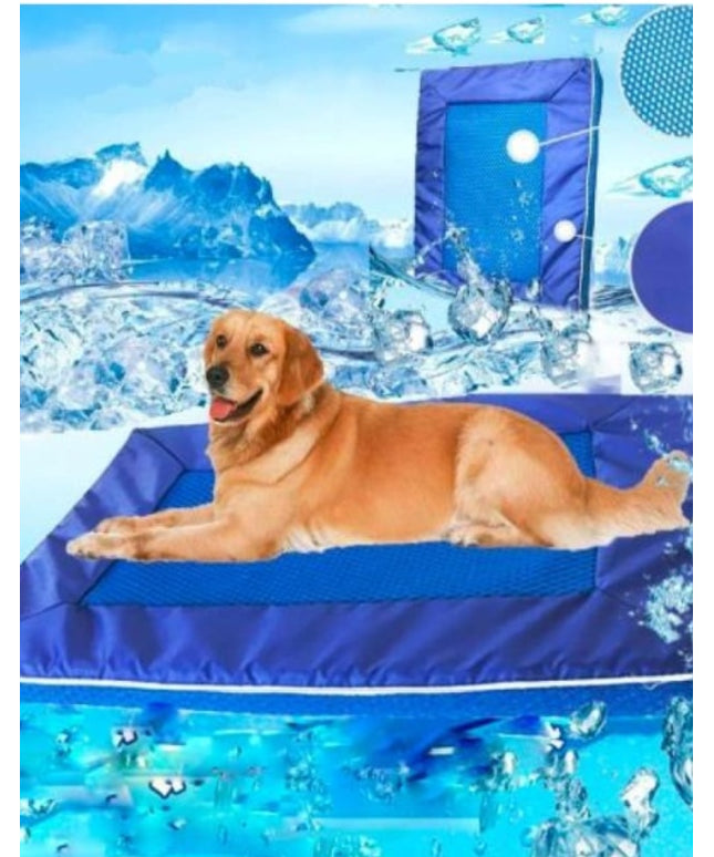 Pet Summer Cooling Ice Mat – Breathable Gel Pad for Dogs & Cats | Petpexi

