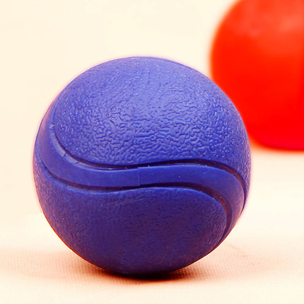 Durable dog toy solid rubber ball for fetch, chew, interactive play – www.petpexi.com