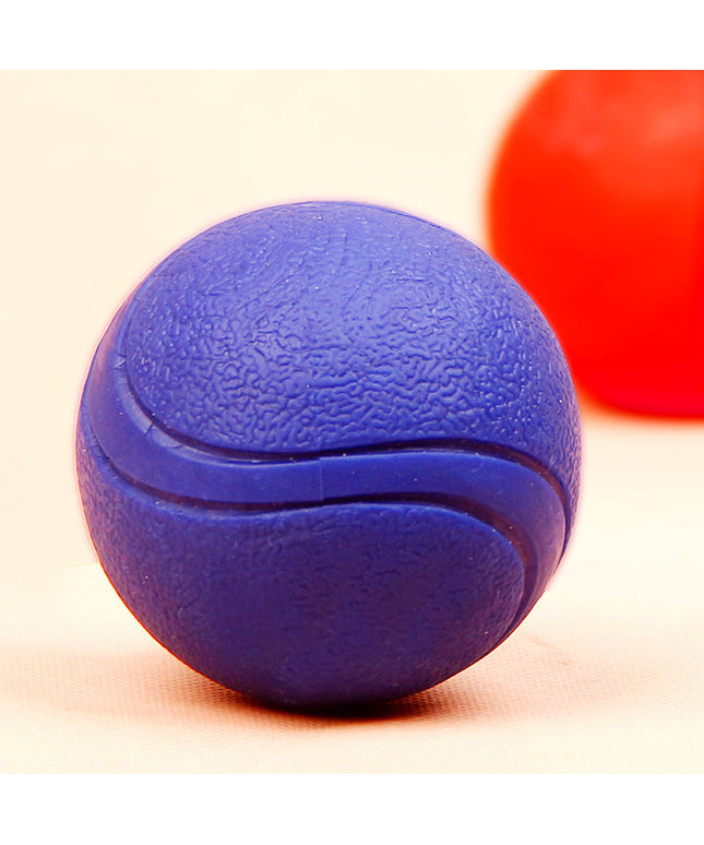 Durable dog toy solid rubber ball for fetch, chew, interactive play – www.petpexi.com