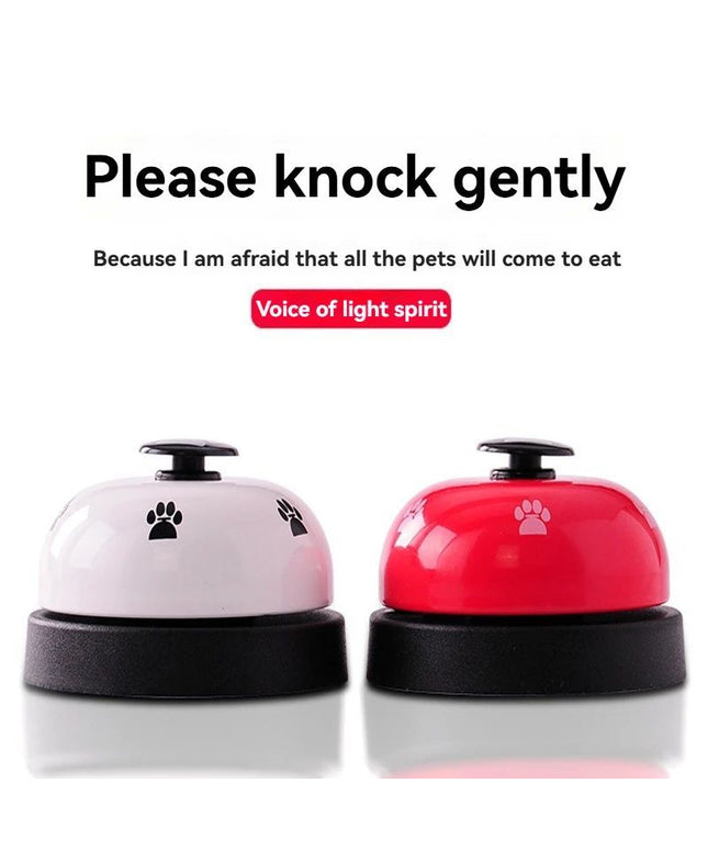 Footprint-style pet training bell for dogs and cats – available at www.petpexi.com with free USA shipping

