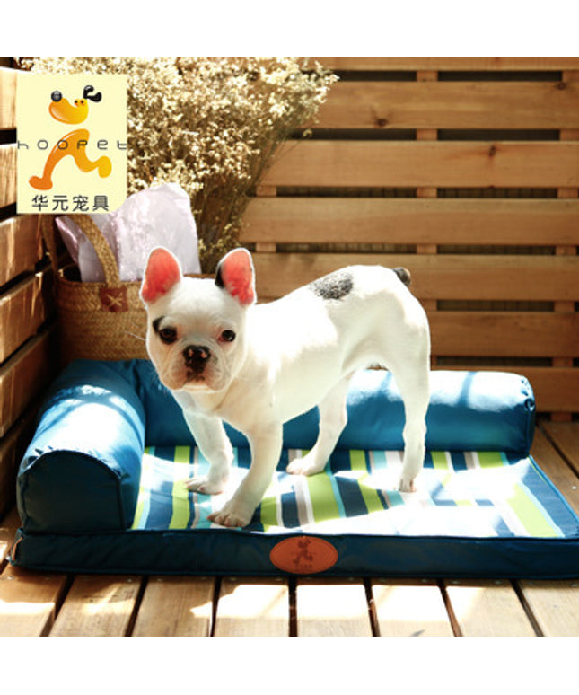 Pet Sleeping Mat Dog Bed in Oxford, machine washable, Single/Two/Three Sides, cozy and durable, from PetPexi