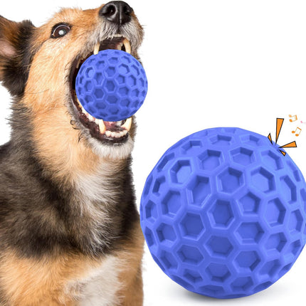  Durable squeaky dog toy and indestructible ball for aggressive chewers from www.petpexi.com