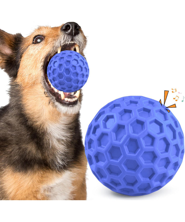  Durable squeaky dog toy and indestructible ball for aggressive chewers from www.petpexi.com