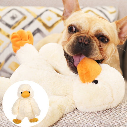 Plush Duckling Vocal Dog Toy from PetPexi - Durable, Squeaky Plush Toy for Dogs