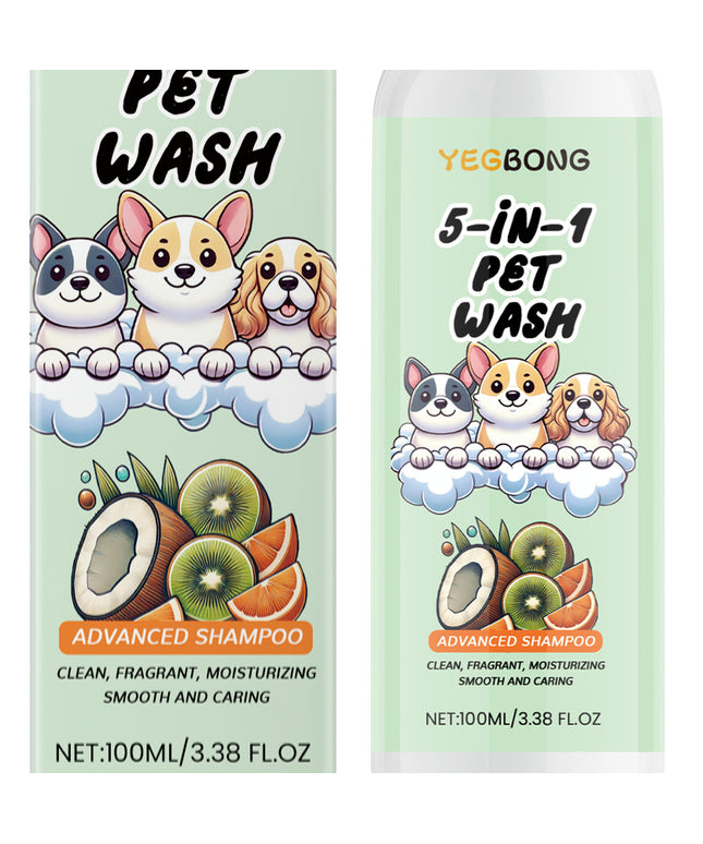 Bottle of premium pet shampoo with natural extracts by Petpexi, gentle cleansing and nourishing care for dogs and cats


