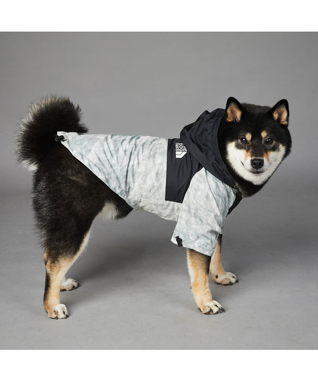 Waste paper printed dog shell jacket for small to large breeds – lightweight, stylish, and comfortable coat for dogs | Petpexi

