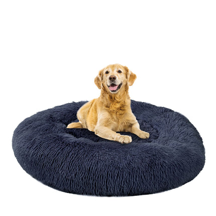 Soft removable winter pet nest bed with 4CM plush – cozy and washable for cats and dogs – available at www.petpexi.com with free USA shipping

