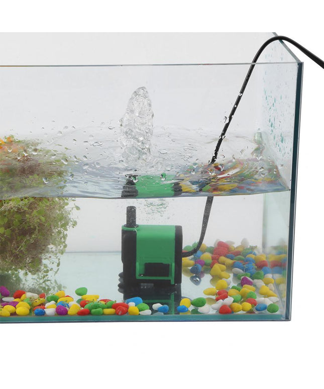 Small Fish Tank Submersible Pump Silent Filter – Quiet and Durable Aquarium Pump with Fast Free Shipping USA from PetPexi