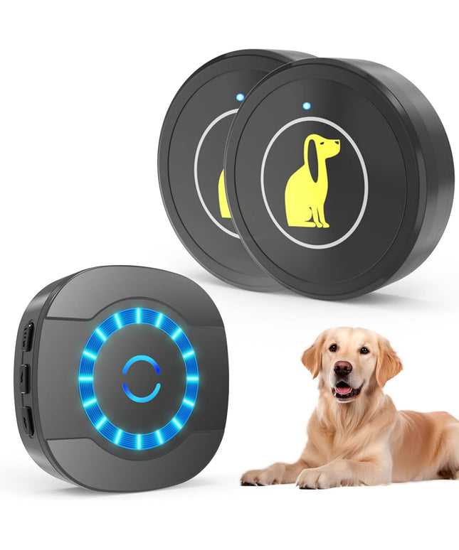 Smart waterproof dog doorbell with touch button for training – available at www.petpexi.com with free USA shipping

