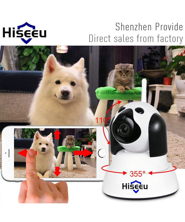 Smart Wi-Fi Dog Camera with Night Vision and Two-Way Audio – Home Surveillance for Pets | www.petpexi.com

