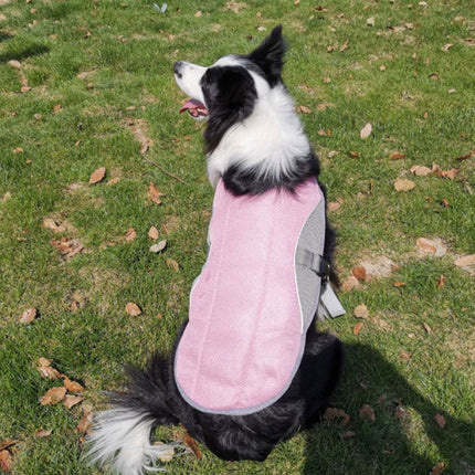 Dog wearing breathable summer cooling vest for heat relief – Petpexi

