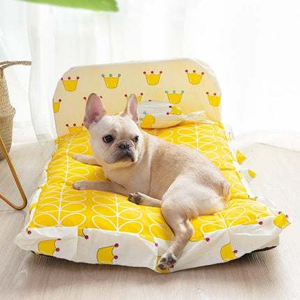 Teddy Small Dog Pet Bed with PP cotton in Small, Medium, Large sizes, cozy and stylish, from PetPexi