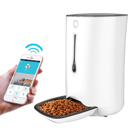 Third Generation Intelligent 6L Automatic Pet Feeder with Video and App Control for Dogs and Cats

