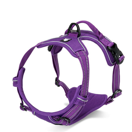 Truelove Pet Adjustable Reflective Nylon Dog Harness for Big & Medium Dogs | Petpexi