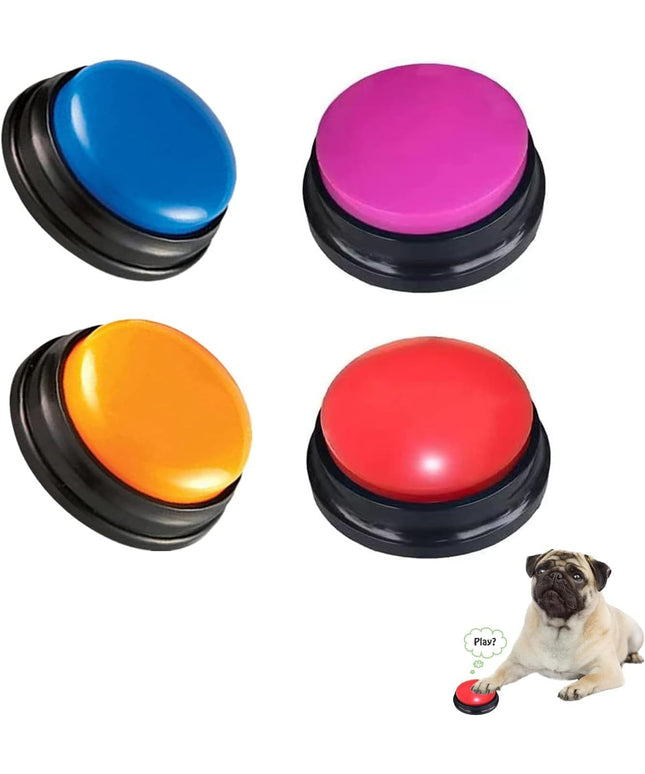Voice recording training button for dogs with 30-second custom sound – available at www.petpexi.com with free USA shipping

