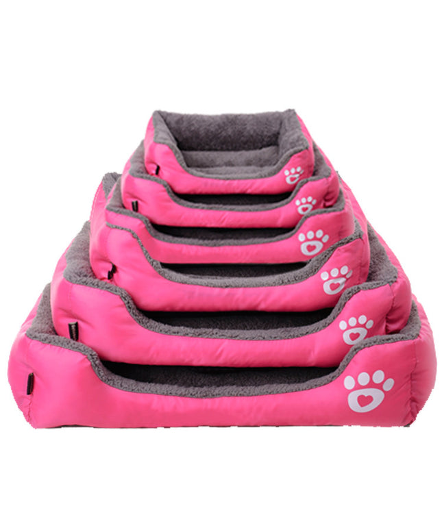 Winter Warm Pet Bed Dog Nest with PP cotton, machine washable, 6 sizes & colors, cozy and durable, from PetPexi
